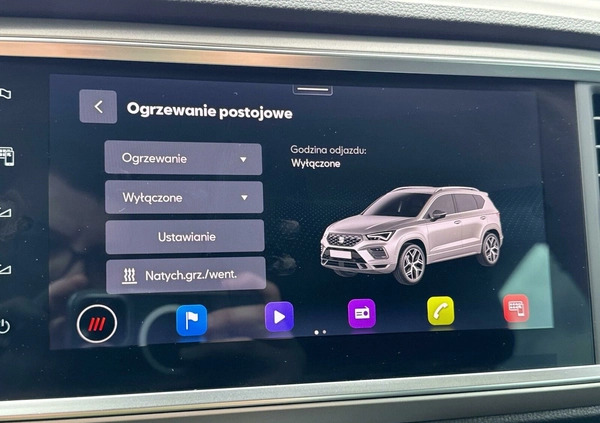 Seat Ateca cena 124900 przebieg: 36309, rok produkcji 2021 z Kraków małe 631